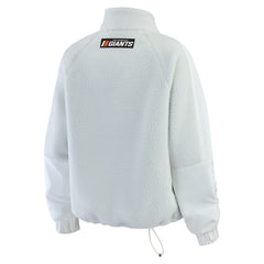 MLB San Francisco Giants WEAR by Erin Andrews Women's Polar Fleece Quarter-Zip Jacket