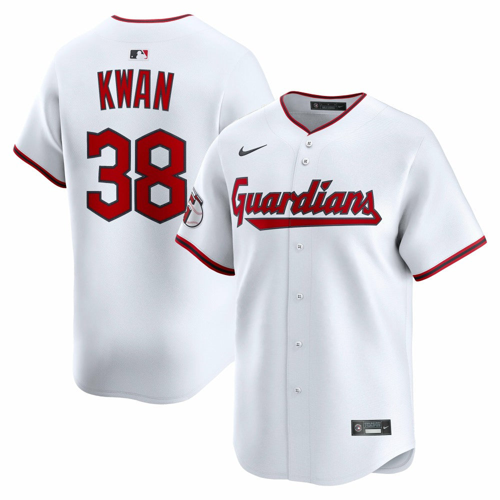 MLB Steven Kwan Cleveland Guardians Nike Home Limited Player Jersey