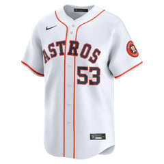 MLB Cristian Javier Houston Astros Nike Home Limited Player Jersey