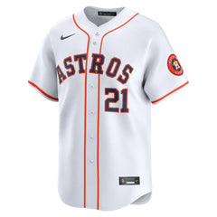 MLB Yainer Diaz Houston Astros Nike Home Limited Player Jersey