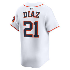 MLB Yainer Diaz Houston Astros Nike Home Limited Player Jersey