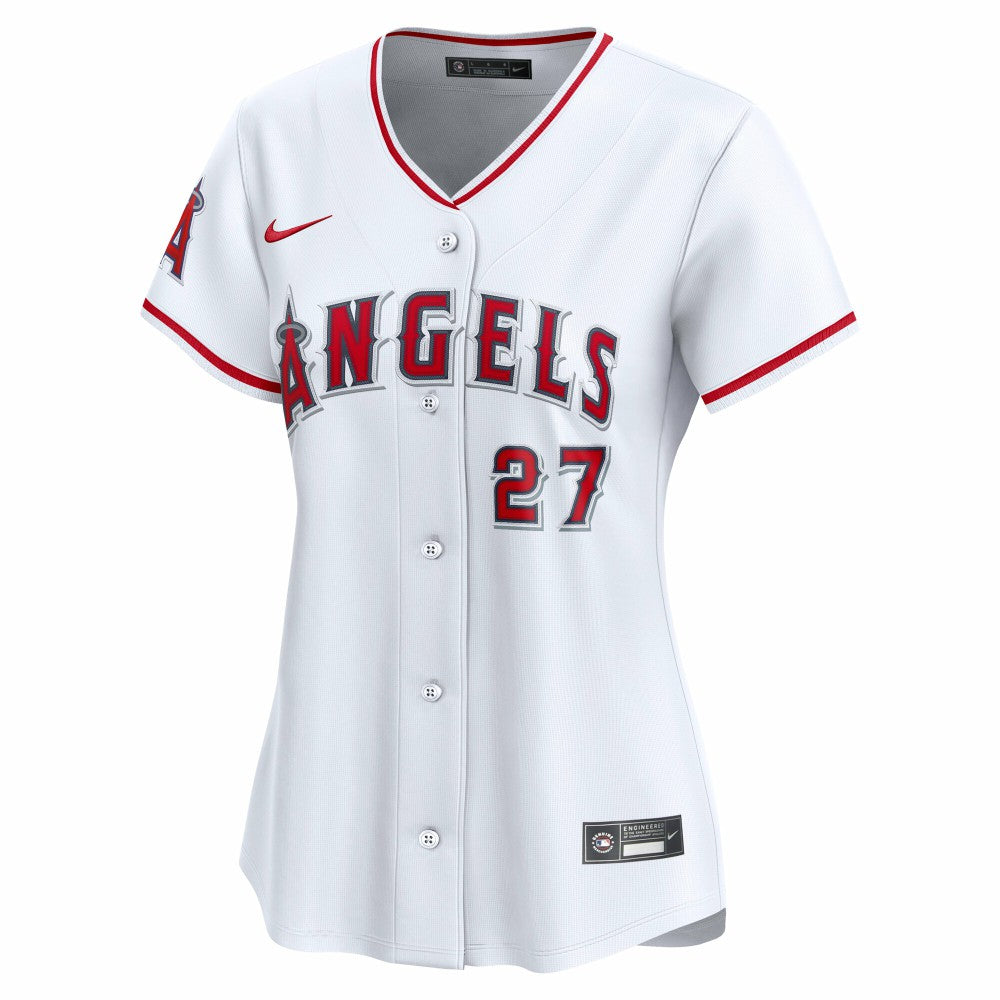 MLB Mike Trout Los Angeles Angels Nike Women's Home Limited Player Jersey