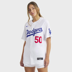 MLB Mookie Betts Los Angeles Dodgers Nike Women's Home Limited Player Jersey