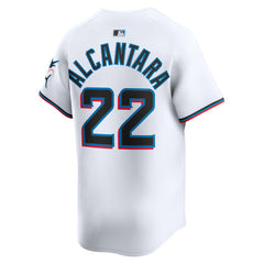 MLB Sandy Alcantara Miami Marlins Nike Home Limited Player Jersey