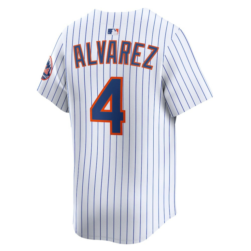 MLB Francisco Alvarez New York Mets Nike Home Limited Player Jersey