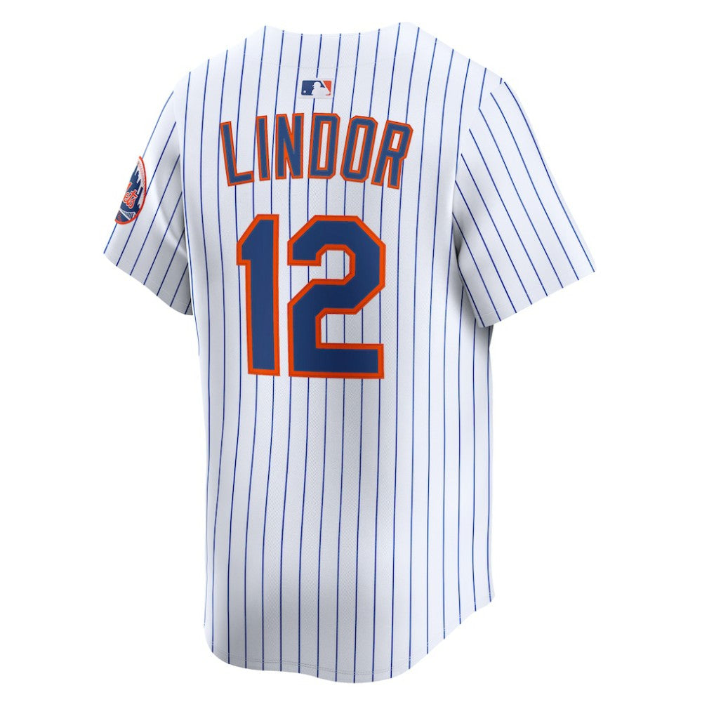 MLB Francisco Lindor New York Mets Nike Home Limited Jersey