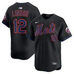 MLB Francisco Lindor New York Mets Nike Alternate Limited Jersey