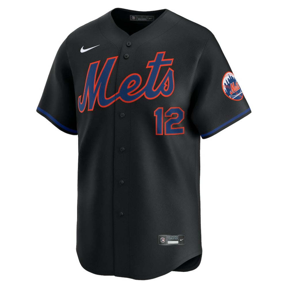 MLB Francisco Lindor New York Mets Nike Alternate Limited Jersey