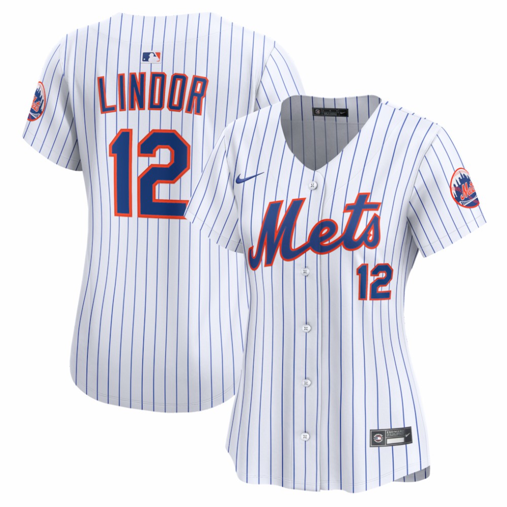 MLB Francisco Lindor New York Mets Nike Women's Home Limited Jersey