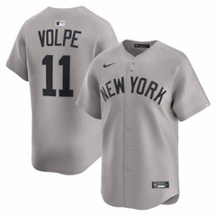 MLB Anthony Volpe New York Yankees Nike Road Limited Player Jersey