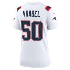 Mike Vrabel  Women's Retired Player Game Jersey - New England Patriots