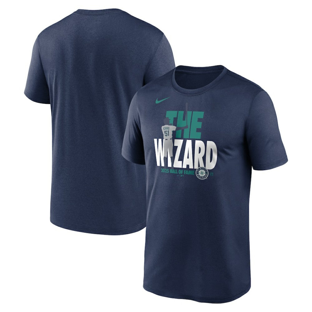 MLB Ichiro Suzuki Seattle Mariners Nike 2025 National Baseball Hall of Fame Legend T-Shirt