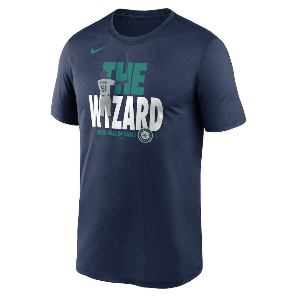 MLB Ichiro Suzuki Seattle Mariners Nike 2025 National Baseball Hall of Fame Legend T-Shirt