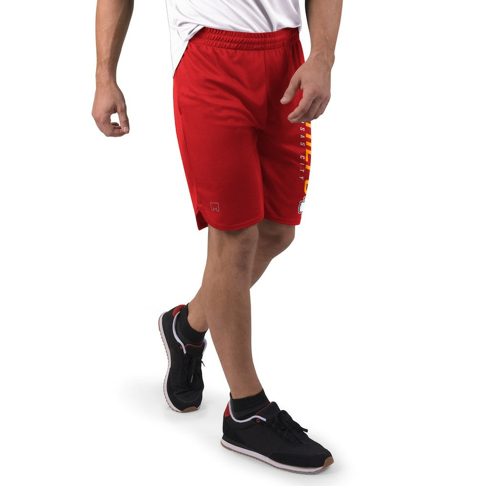 MSX by Michael Strahan Mesh Shorts - Kansas City Chiefs