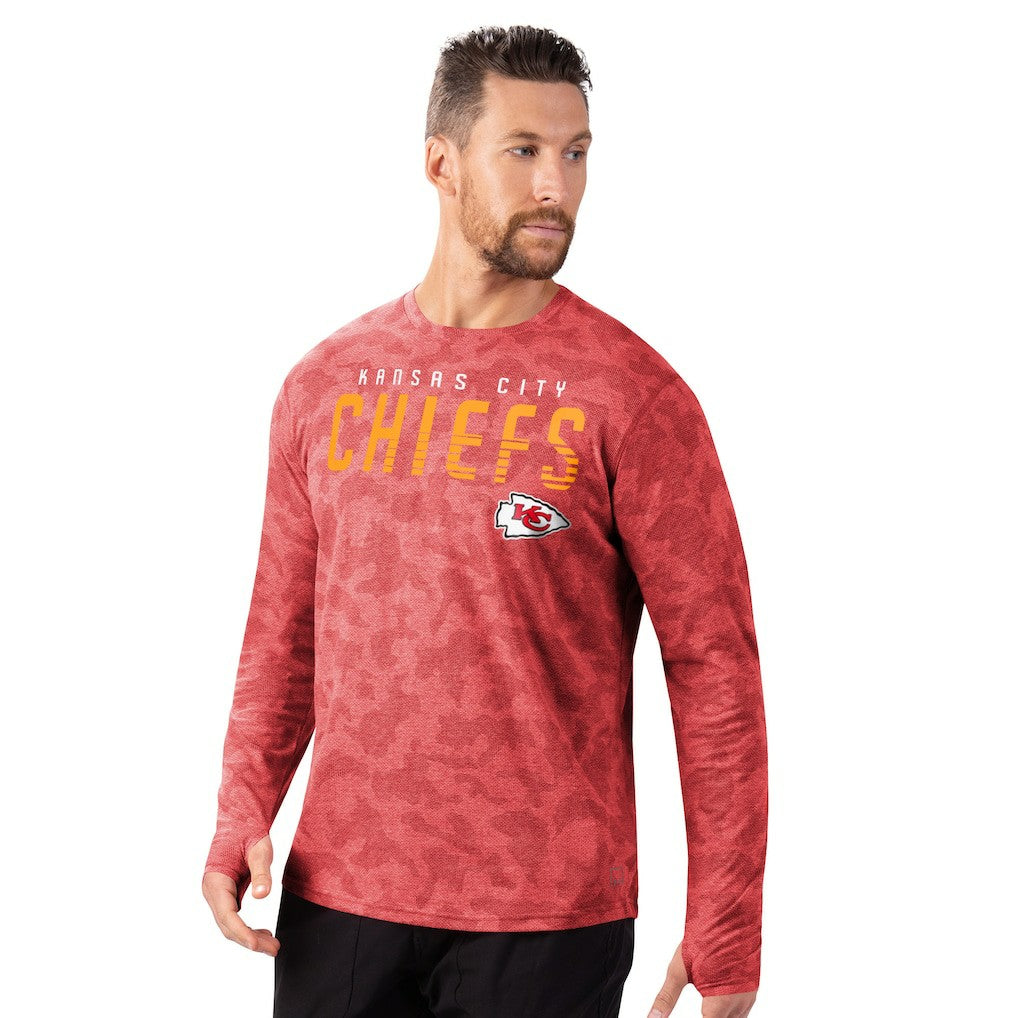 MSX by Michael Strahan Performance Camo Long Sleeve T-Shirt - Kansas City Chiefs