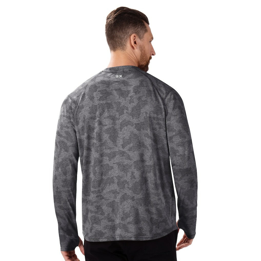 MSX by Michael Strahan Performance Camo Long Sleeve T-Shirt - Atlanta Falcons