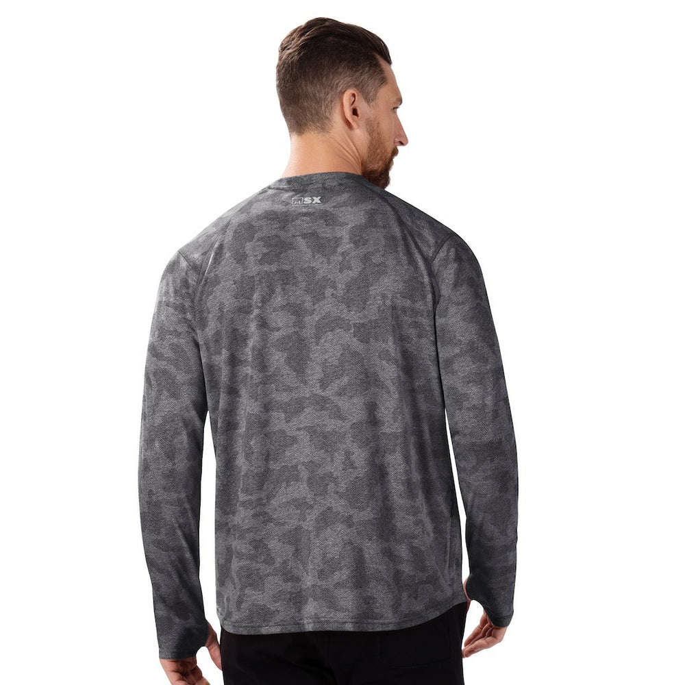 MSX by Michael Strahan Performance Camo Long Sleeve T-Shirt - Atlanta Falcons