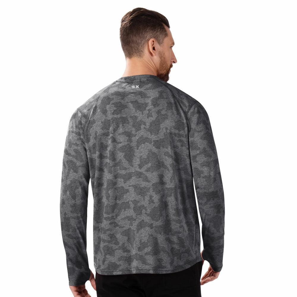MSX by Michael Strahan Performance Camo Long Sleeve T-Shirt - Green Bay Packers