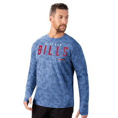 MSX by Michael Strahan Performance Camo Long Sleeve T-Shirt - Buffalo Bills