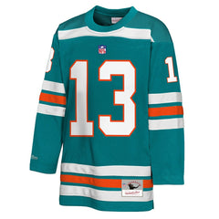 Dan Marino  Youth Hockey Fashion Jersey - Miami Dolphins