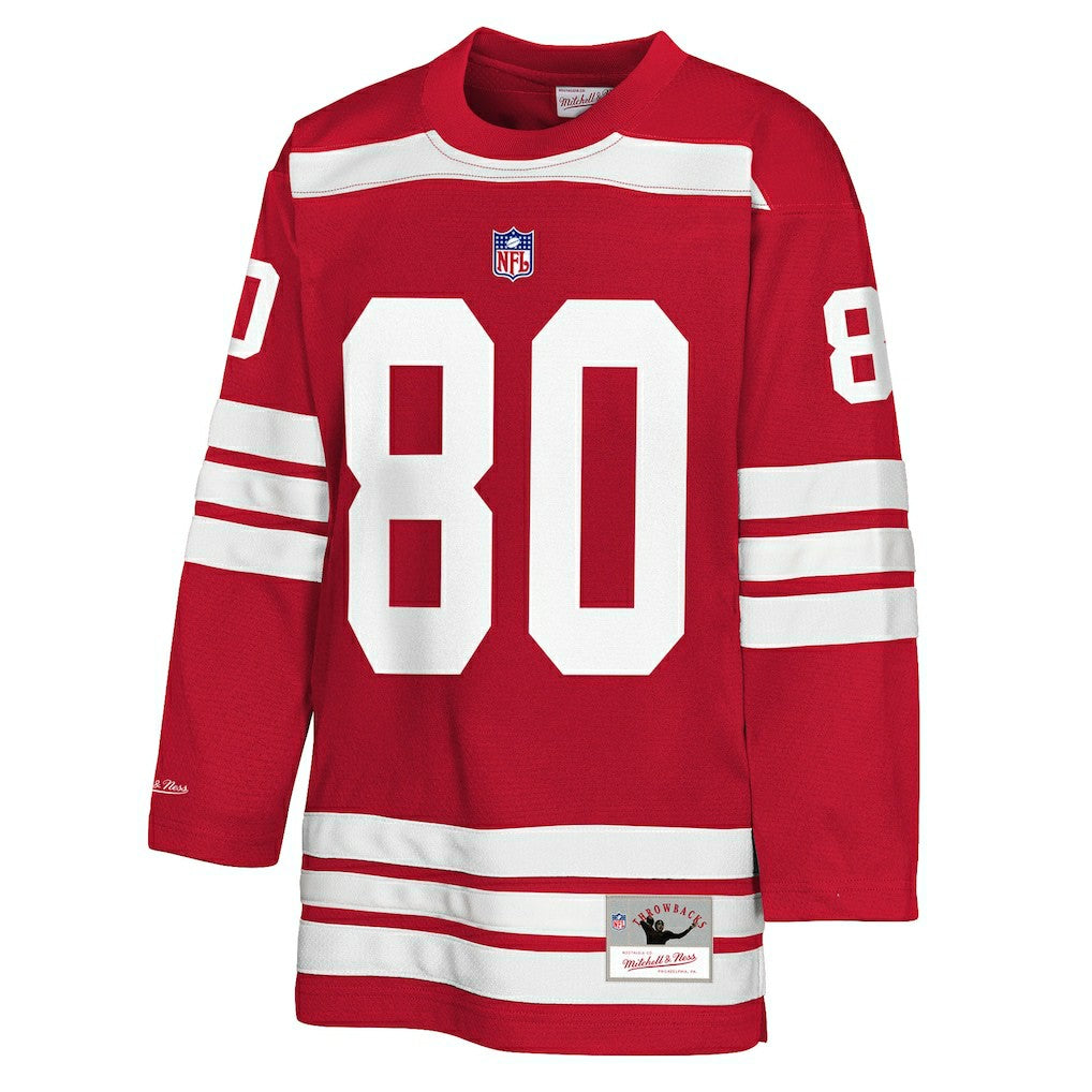 Jerry Rice  Youth Hockey Fashion Jersey - San Francisco 49ers