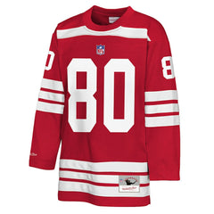 Jerry Rice  Youth Hockey Fashion Jersey - San Francisco 49ers