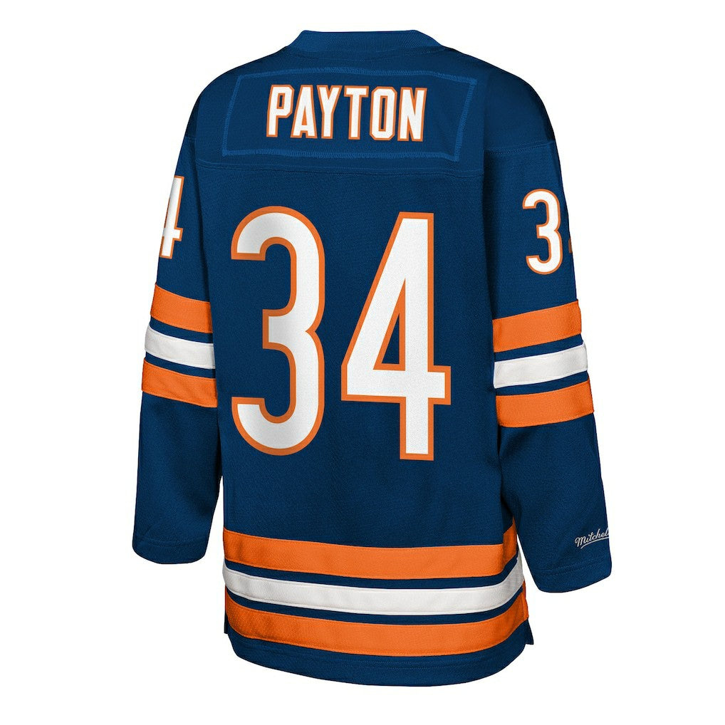 Walter Payton  Youth Hockey Fashion Jersey - Chicago Bears