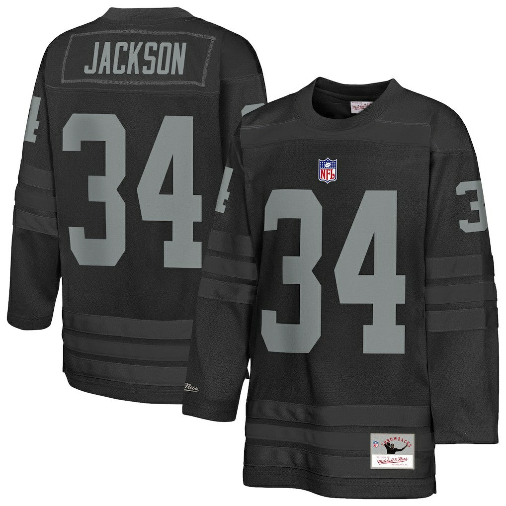 Bo Jackson  Youth Hockey Fashion Jersey - Las Vegas Raiders