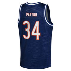 Walter Payton  Youth Retired Player NFL Basketball Fashion Jersey - Chicago Bears