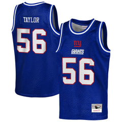 Lawrence Taylor  Youth Retired Player NFL Basketball Fashion Jersey - New York Giants