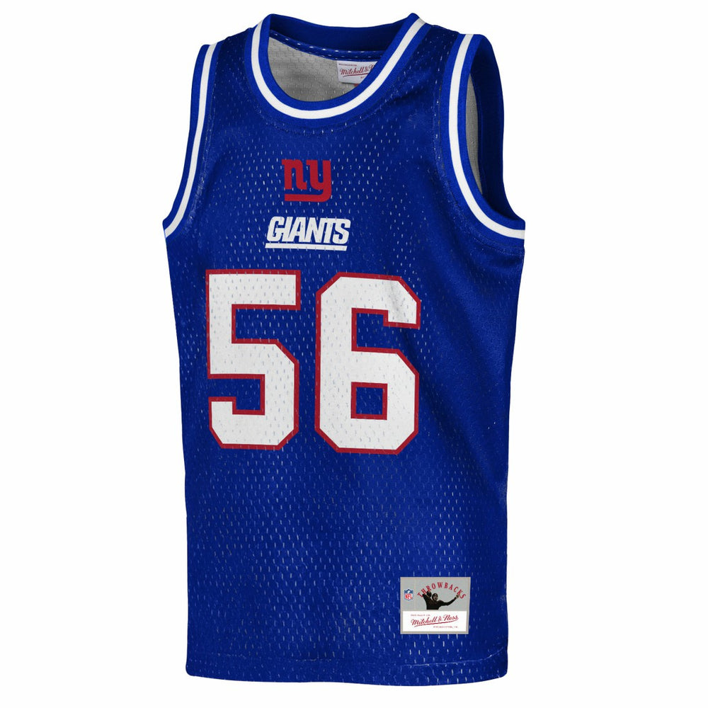 Lawrence Taylor  Youth Retired Player NFL Basketball Fashion Jersey - New York Giants