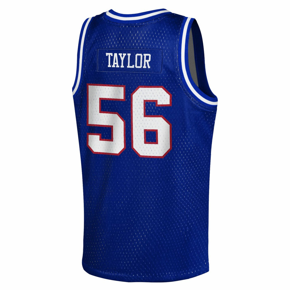 Lawrence Taylor  Youth Retired Player NFL Basketball Fashion Jersey - New York Giants