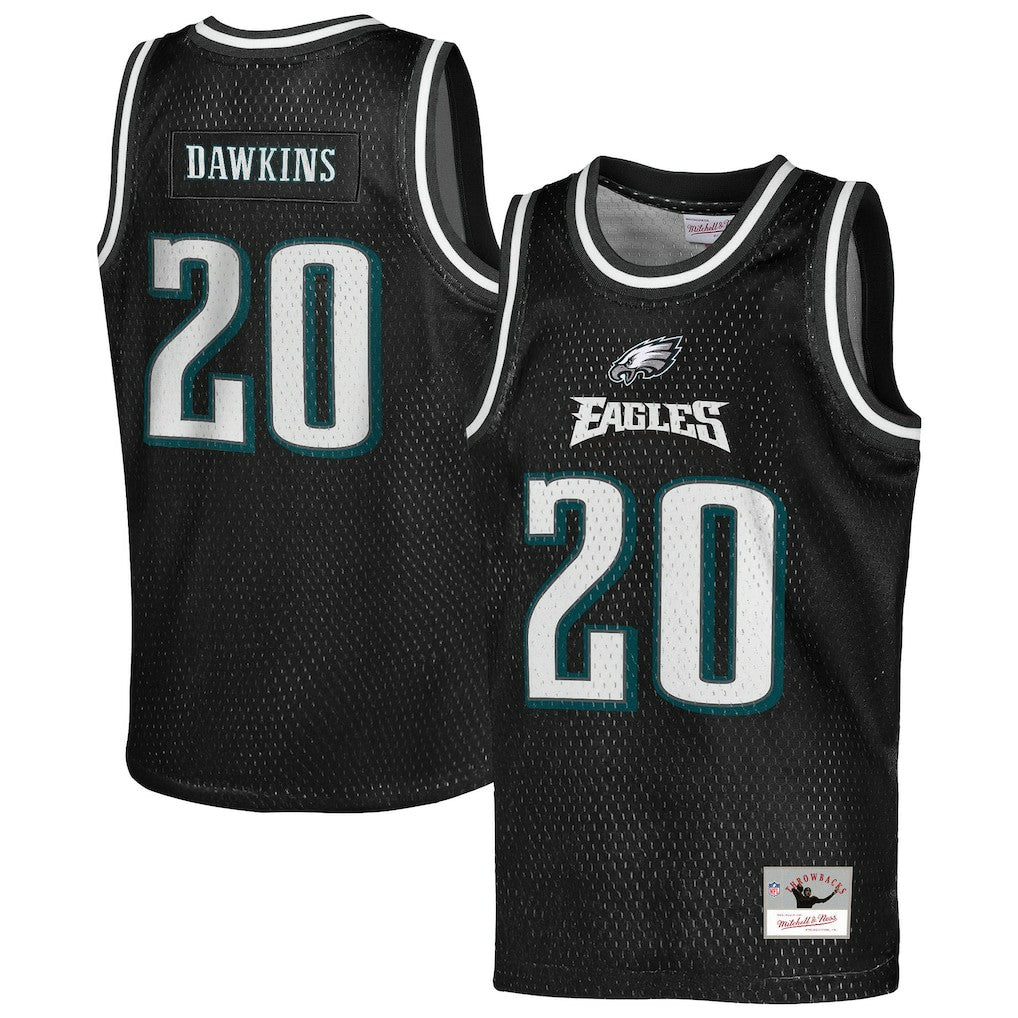 Brian Dawkins  Youth Retired Player NFL Basketball Fashion Jersey - Philadelphia Eagles