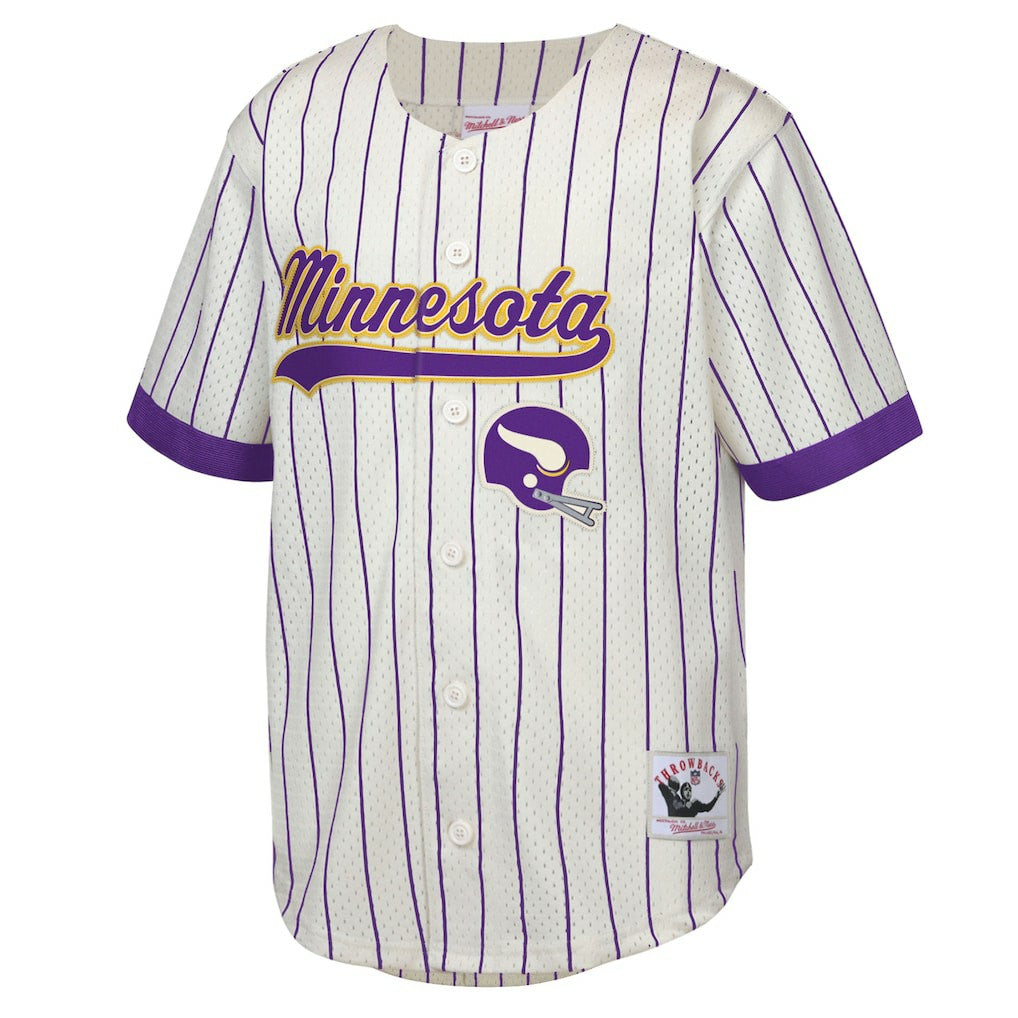 Randy Moss  Youth Retired Player Name & Number Baseball Jersey - Minnesota Vikings