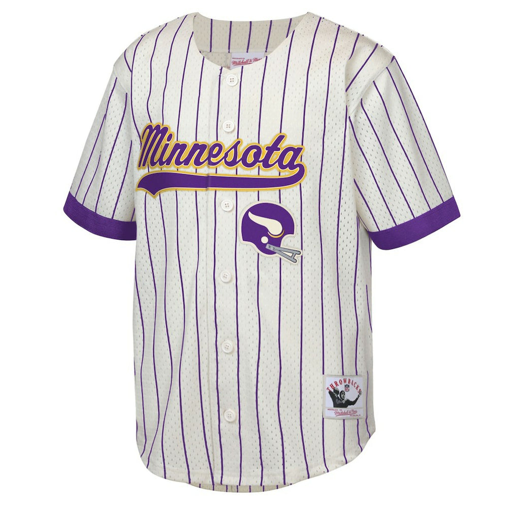 Randy Moss  Youth Retired Player Name & Number Baseball Jersey - Minnesota Vikings