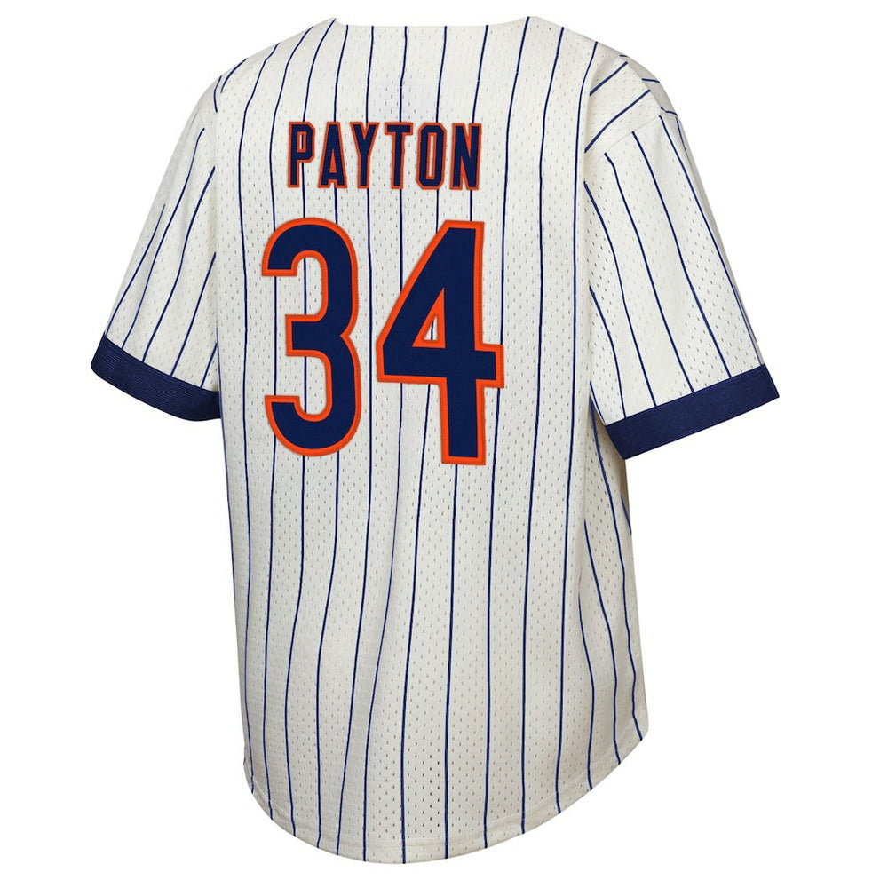 Walter Payton  Youth Retired Player Name & Number Baseball Jersey - Chicago Bears