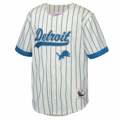 Barry Sanders  Youth Retired Player Name & Number Baseball Jersey - Detroit Lions
