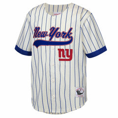 Lawrence Taylor  Youth Retired Player Name & Number Baseball Jersey - New York Giants