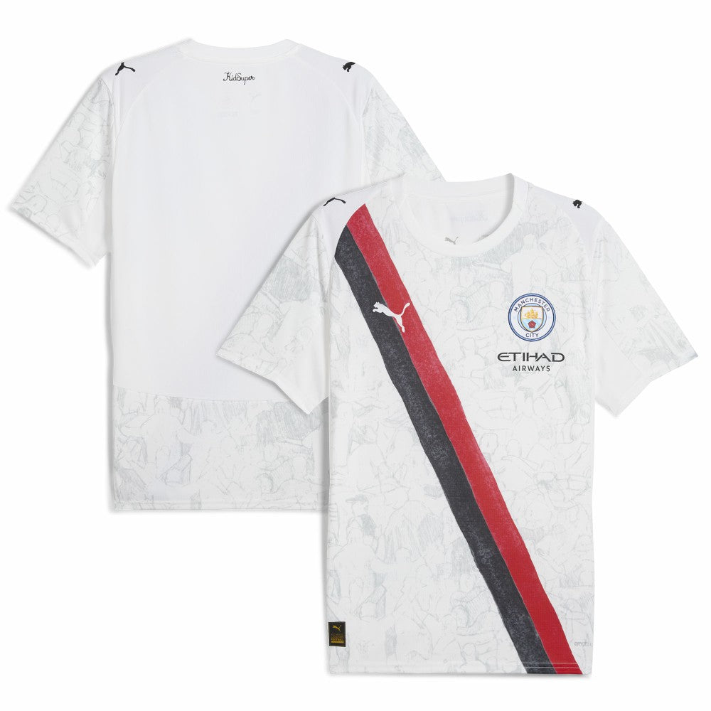 Manchester City x KidSuper 2025 FIFA Club World Cup Replica Jersey - Puma White