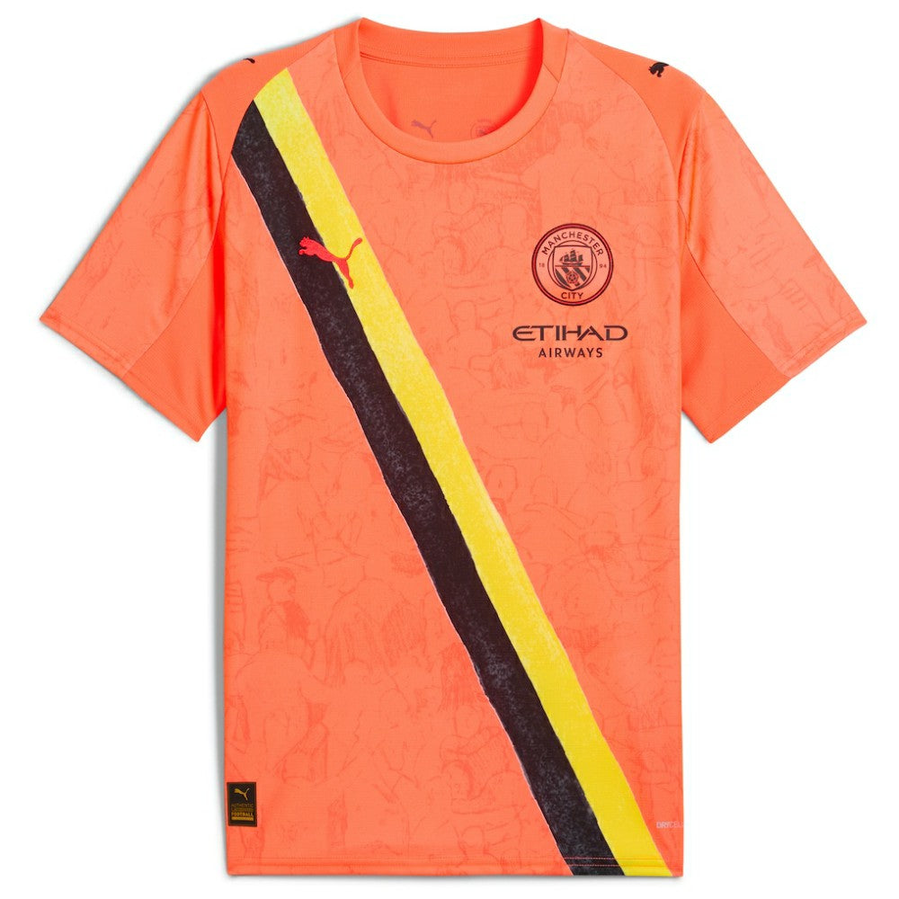 Manchester City x KidSuper 2025 FIFA Club World Cup Replica Jersey - Puma Orange