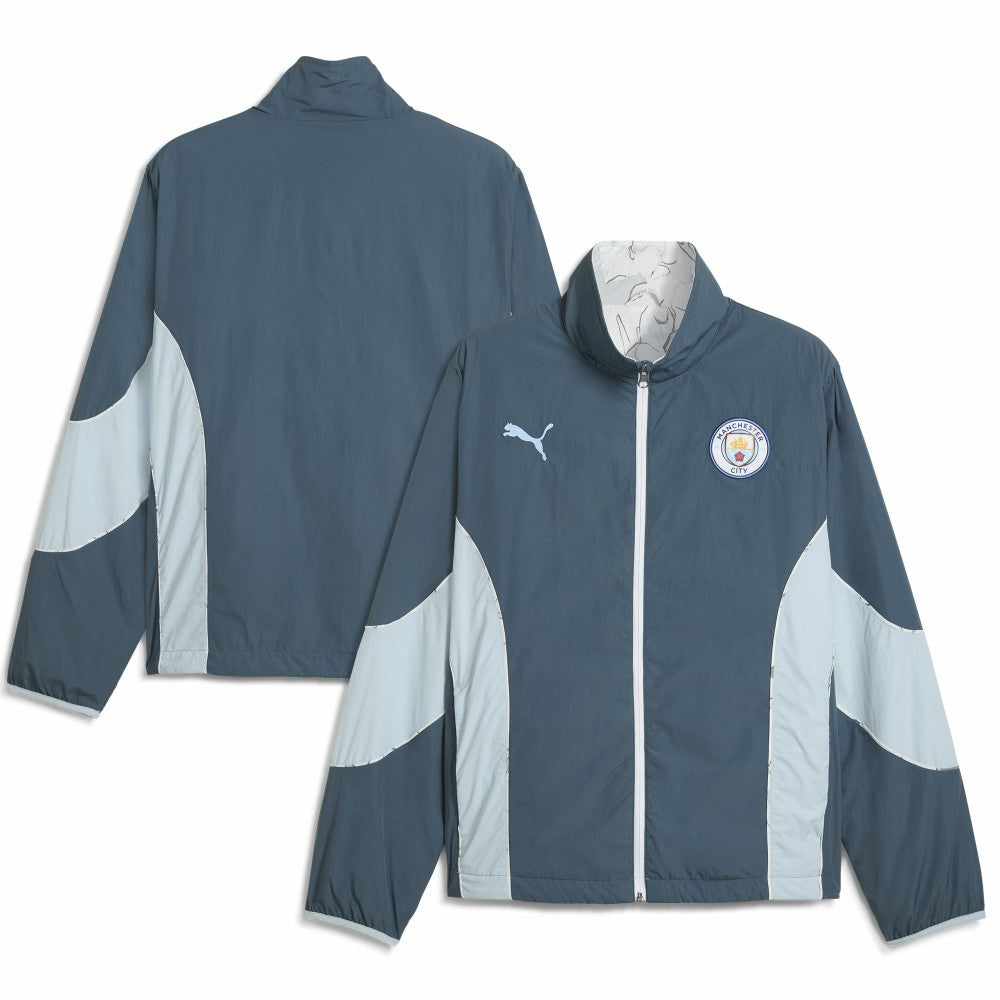 Manchester City x KidSuper 2025 FIFA Club World Cup Reversible Full-Zip Jacket - Puma Gray