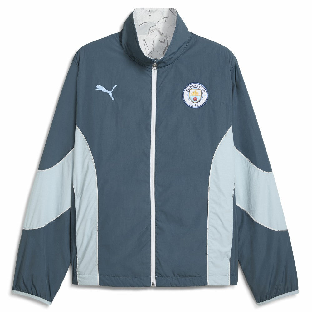 Manchester City x KidSuper 2025 FIFA Club World Cup Reversible Full-Zip Jacket - Puma Gray