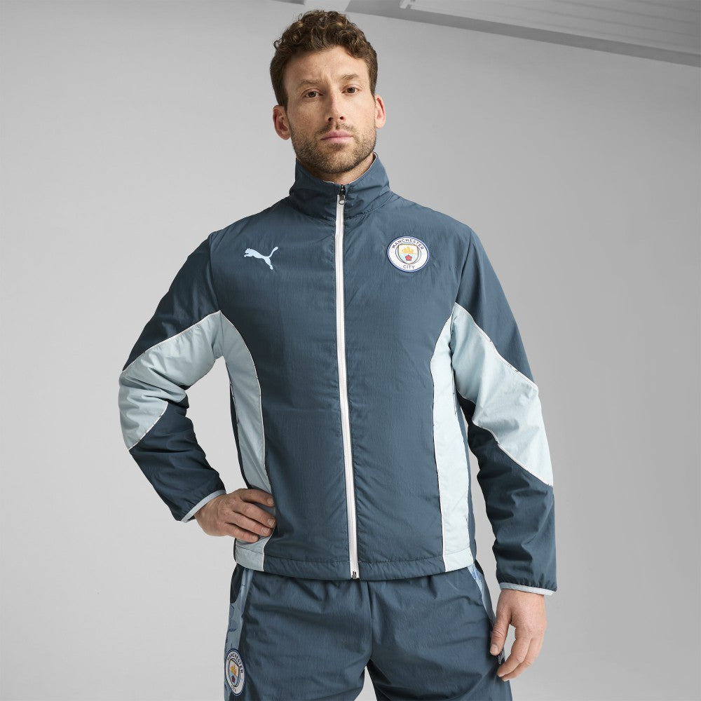 Manchester City x KidSuper 2025 FIFA Club World Cup Reversible Full-Zip Jacket - Puma Gray