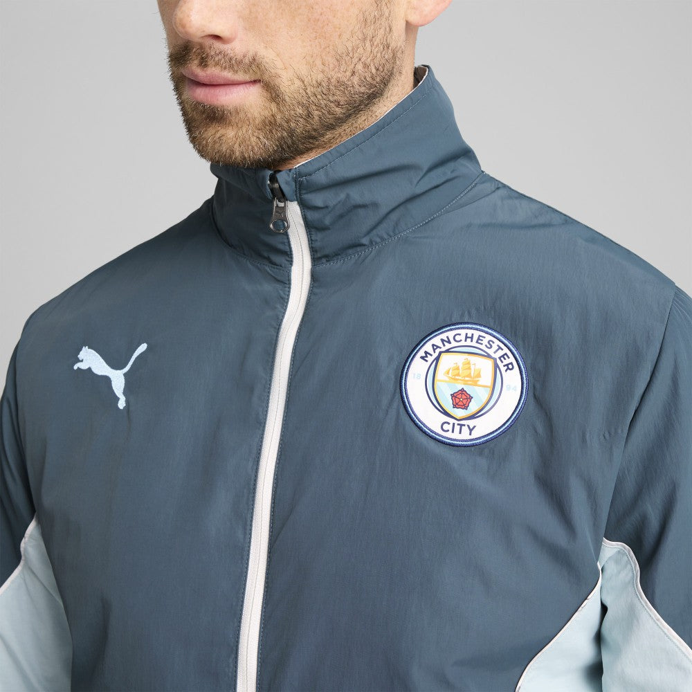 Manchester City x KidSuper 2025 FIFA Club World Cup Reversible Full-Zip Jacket - Puma Gray