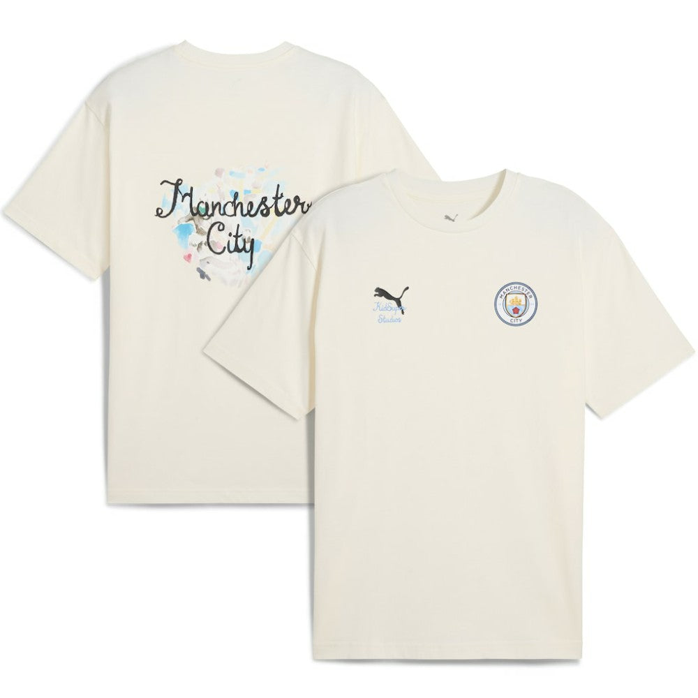 Manchester City x KidSuper 2025 FIFA Club World Cup Graphic T-Shirt - Puma White