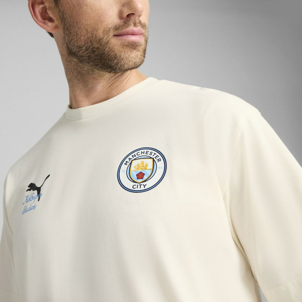 Manchester City x KidSuper 2025 FIFA Club World Cup Graphic T-Shirt - Puma White