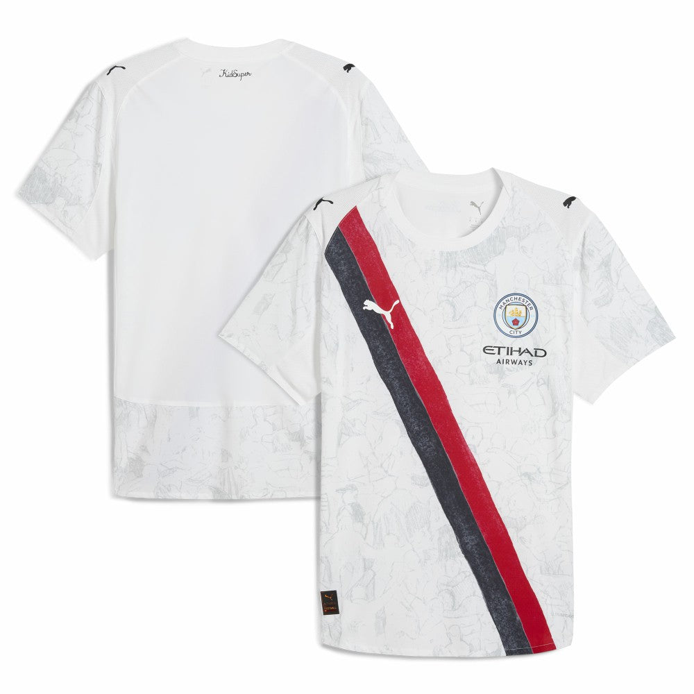 Manchester City x KidSuper 2025 FIFA Club World Cup Jersey - Puma White