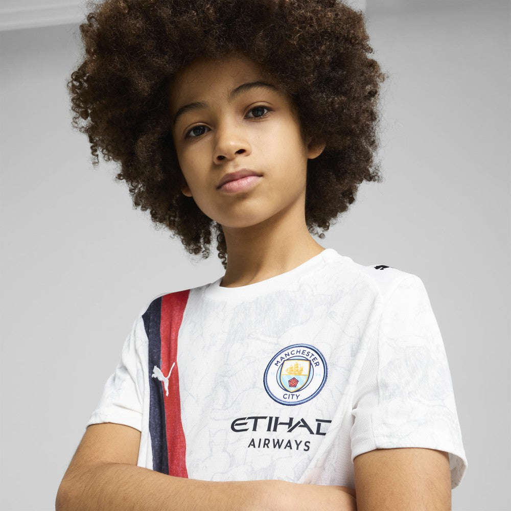 Manchester City x KidSuper Youth 2025 FIFA Club World Cup Replica Jersey - Puma White