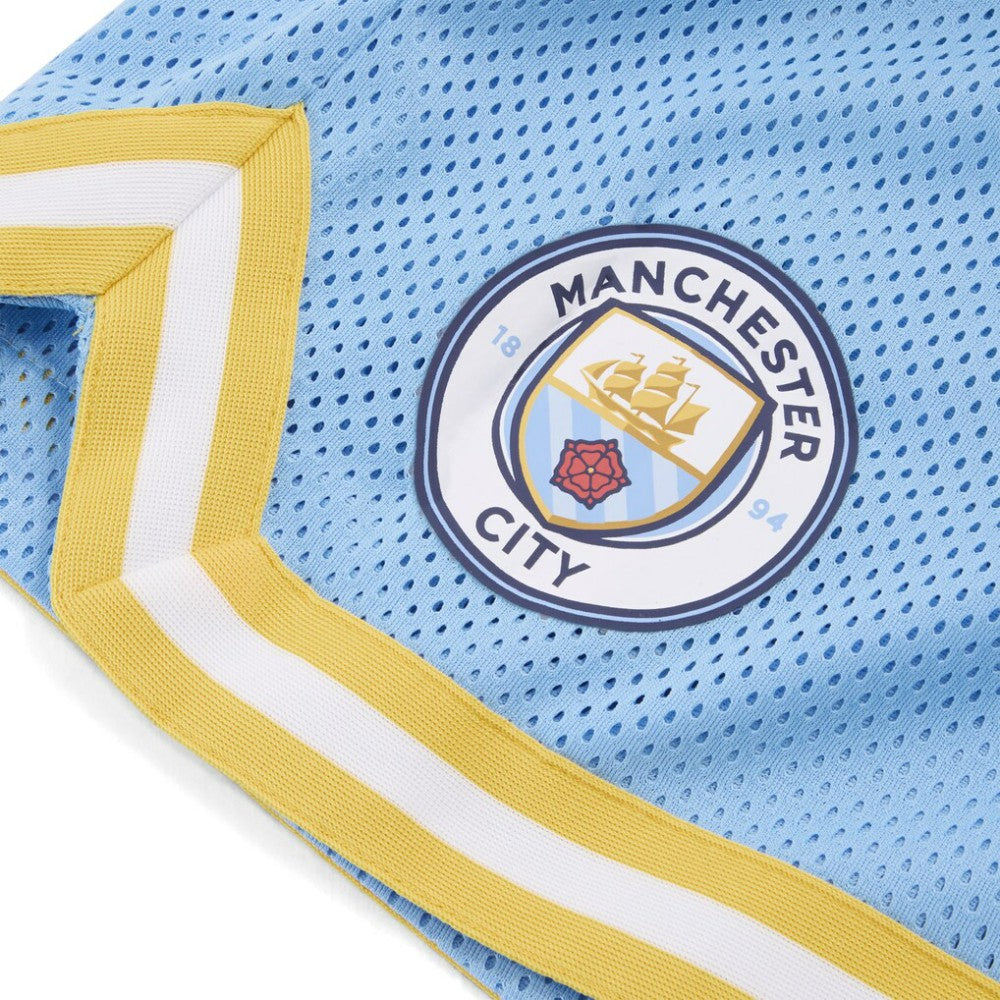 Manchester City 2025 FIFA Club World Cup Hoops Reversible Shorts - Puma Light Blue