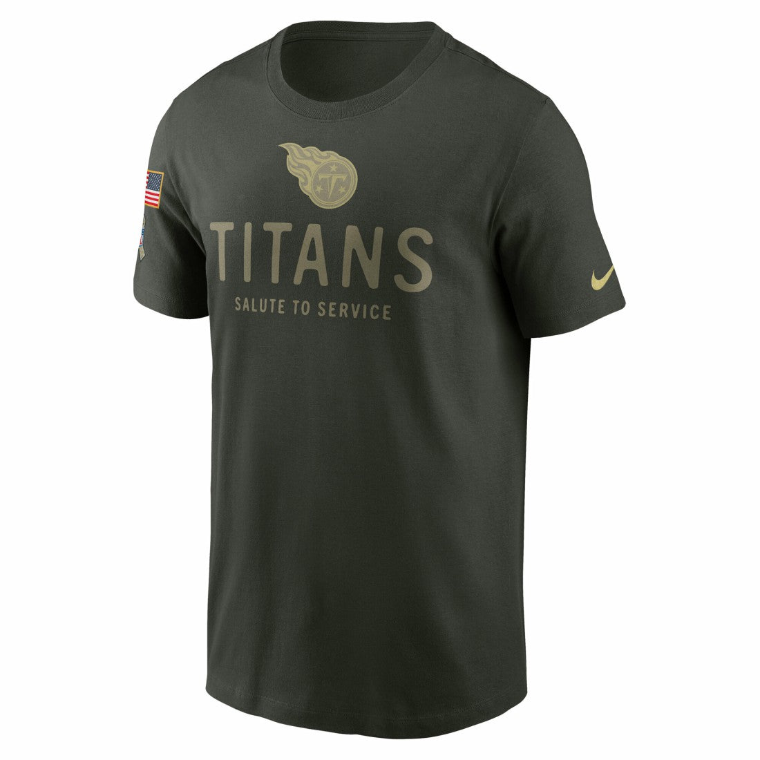 2025 Salute to Service Sideline Primary Edge Dri-FIT T-Shirt - Tennessee Titans